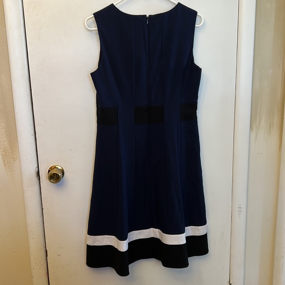 Calvin Klein Women’s Sleeveless Dress Blue Size 8 - Picture 8 of 9